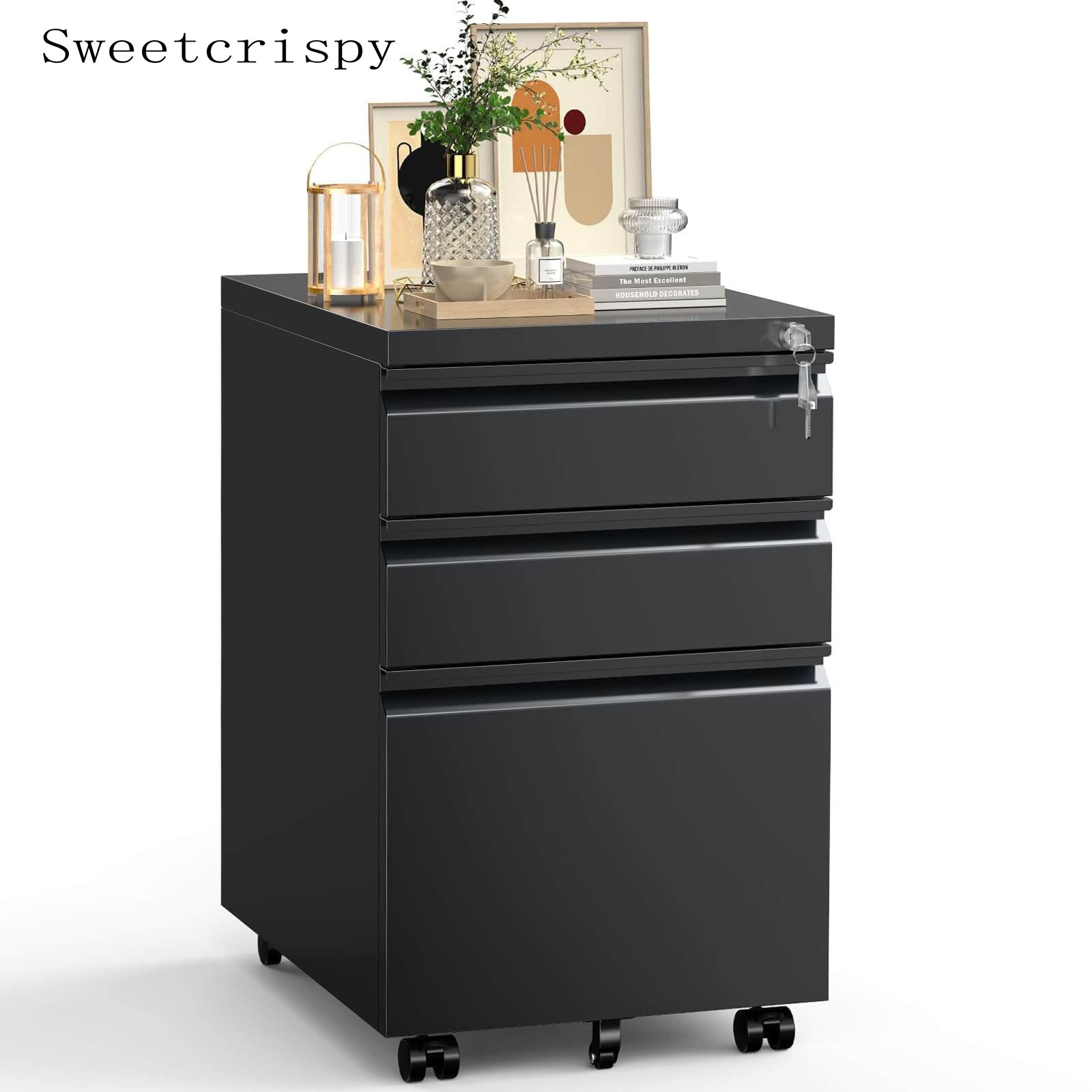 3-drawer-mobile-cabinet-lock#Color_Black