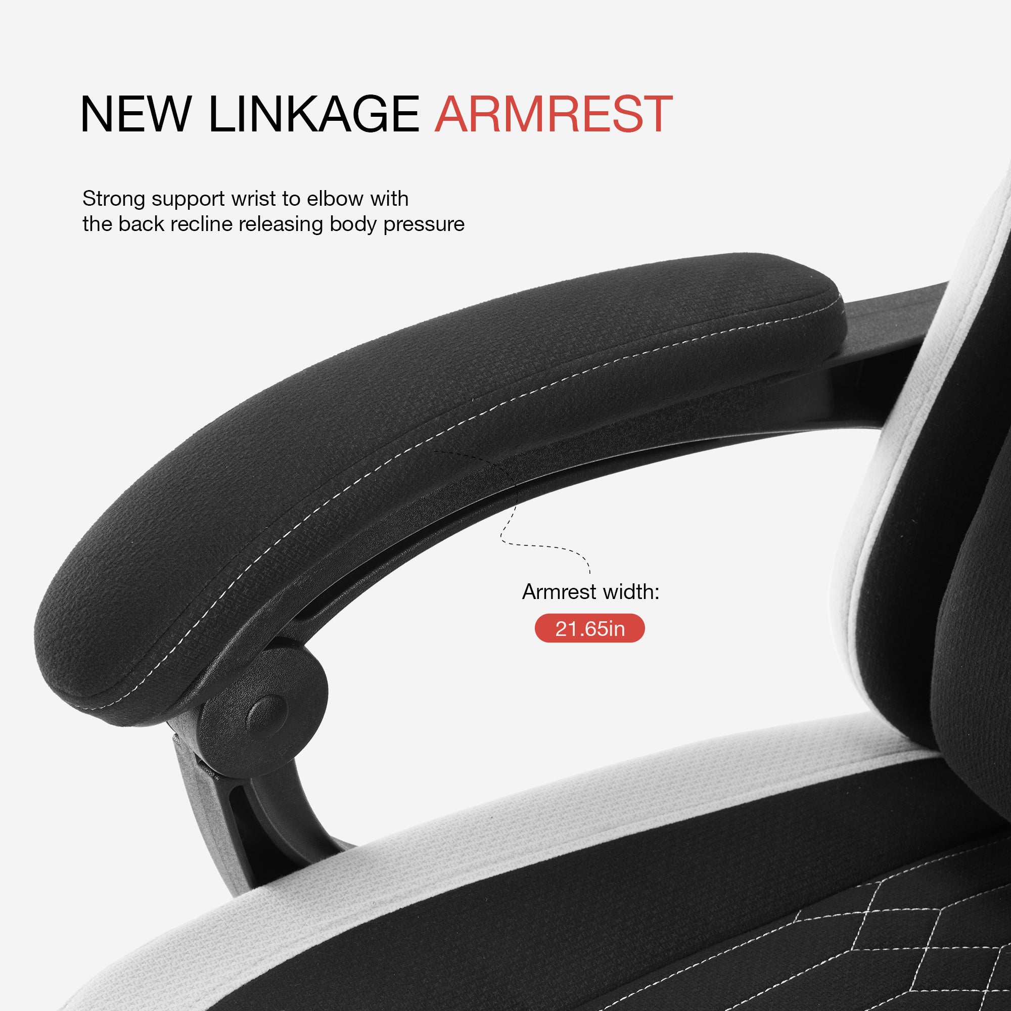 edx Gaming Chair, Office Chair High-Back Computer Chair Executive-Grade Ergonomic Adjustable Swivel Work Chair