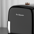 edx Mini Fridge 5L/7 Can, Compact Refrigerator & Small Cosmetics Cooler for Skincare, Food, Drinks