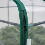 edx Mini Greenhouse for Outside & Indoor Use, Portable Green House,  Multi-Tier Plant Growing Rack with PE Cover, Green