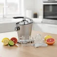 edx High Juice Yield Centrifugal Juicer Extractor for Leafy Greens, Fruits and Vegetables, Easy to Clean Design, 2L Silver Capacity, Perfect for Everyday Healthy Juicing