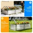EDX Mini Greenhouse with 2 Zipper Doors & Water Resistant UV Protected ,for Flowers, vegetables and herbs ,Transparent