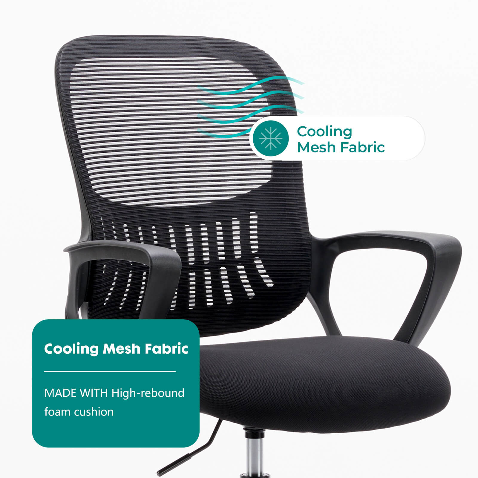 Tall Office Chair for Standing Desk with Adjustable Foot Ring,Counter Height Office Chairs