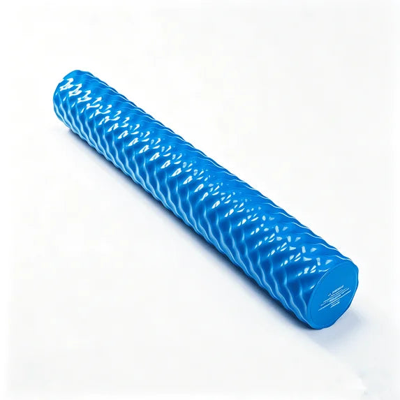 EDX 46 x 5.5 in Swimming Pool Noodle, Heavy Duty NBR Foam Swim Stick with Vinyl Dipped Surface, 250 LBS Support, Wave Design Non-Slip Floating Aid for Pool Beach Lake Ocean