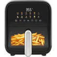 EDX Air Fryer 7.5QT, Digital Touchscreen, Visible Window, Black