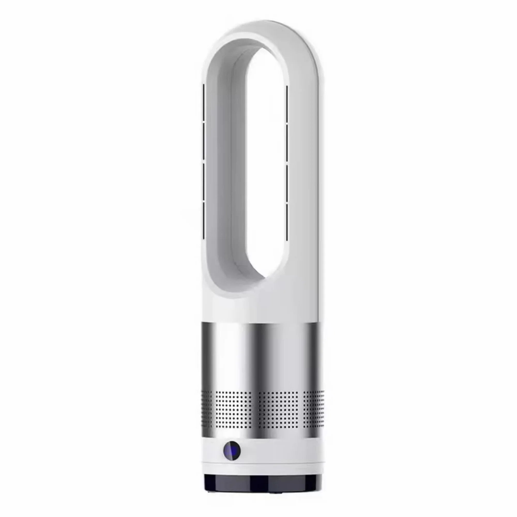 edx 26" Tower Fan with 8 Speed, 90° Oscillating Fans with Remote Control, 9H Timer, Gray White