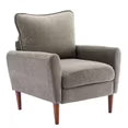 EDX Comfy Chair for Adults, Leisure Chair for Bedroom Living Room Dorm Rooms Flexible Reading Chair