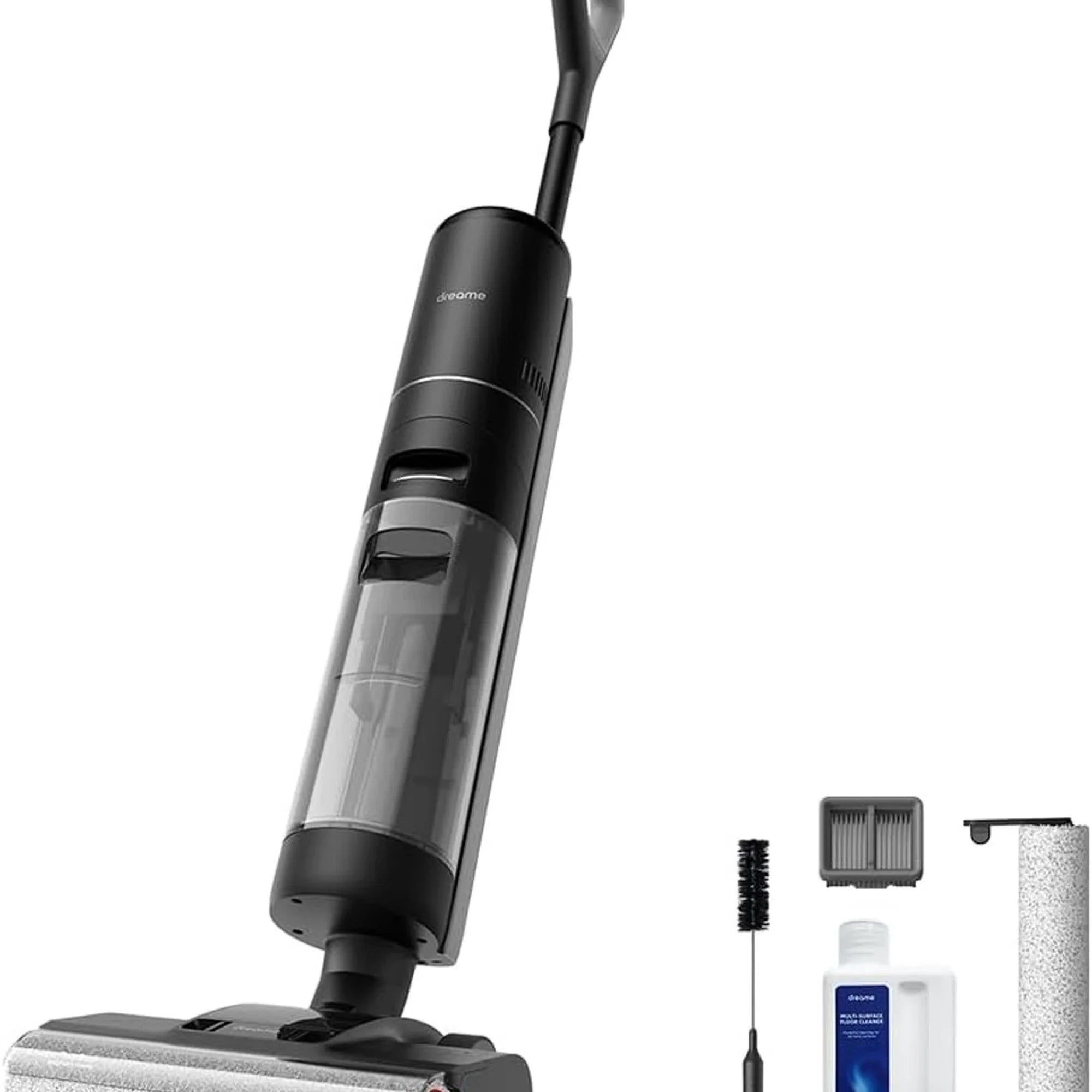 EDX Cordless Wet Dry Vacuum Floor Cleaner, Power Modes for Hardwood & Carpet, Smart Self-Cleaning & Dual Tank System