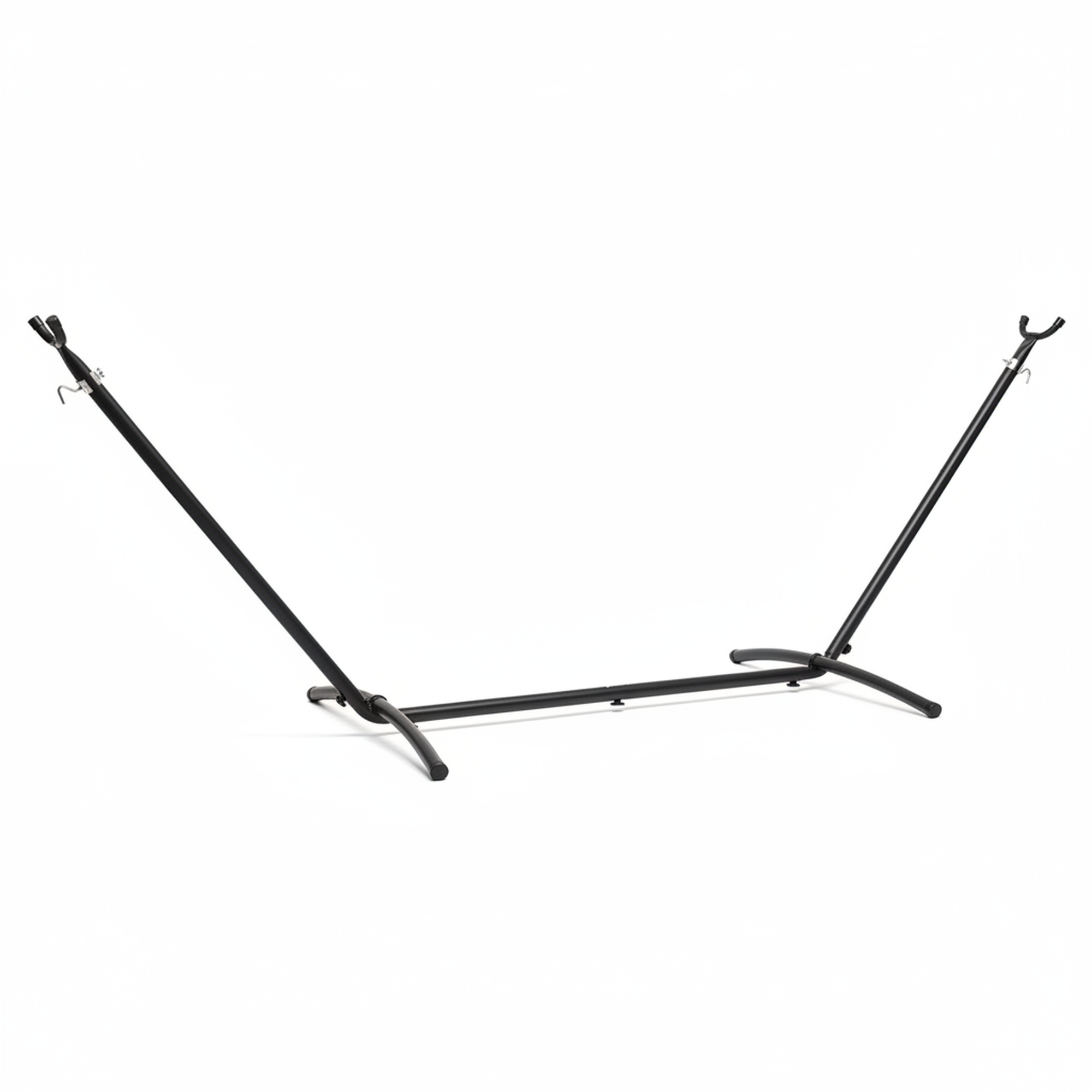 EDX Basics 2 Person Heavy Duty Hammock Stand for Outside, Includes Portable Carrying Case, 9 foot, Black