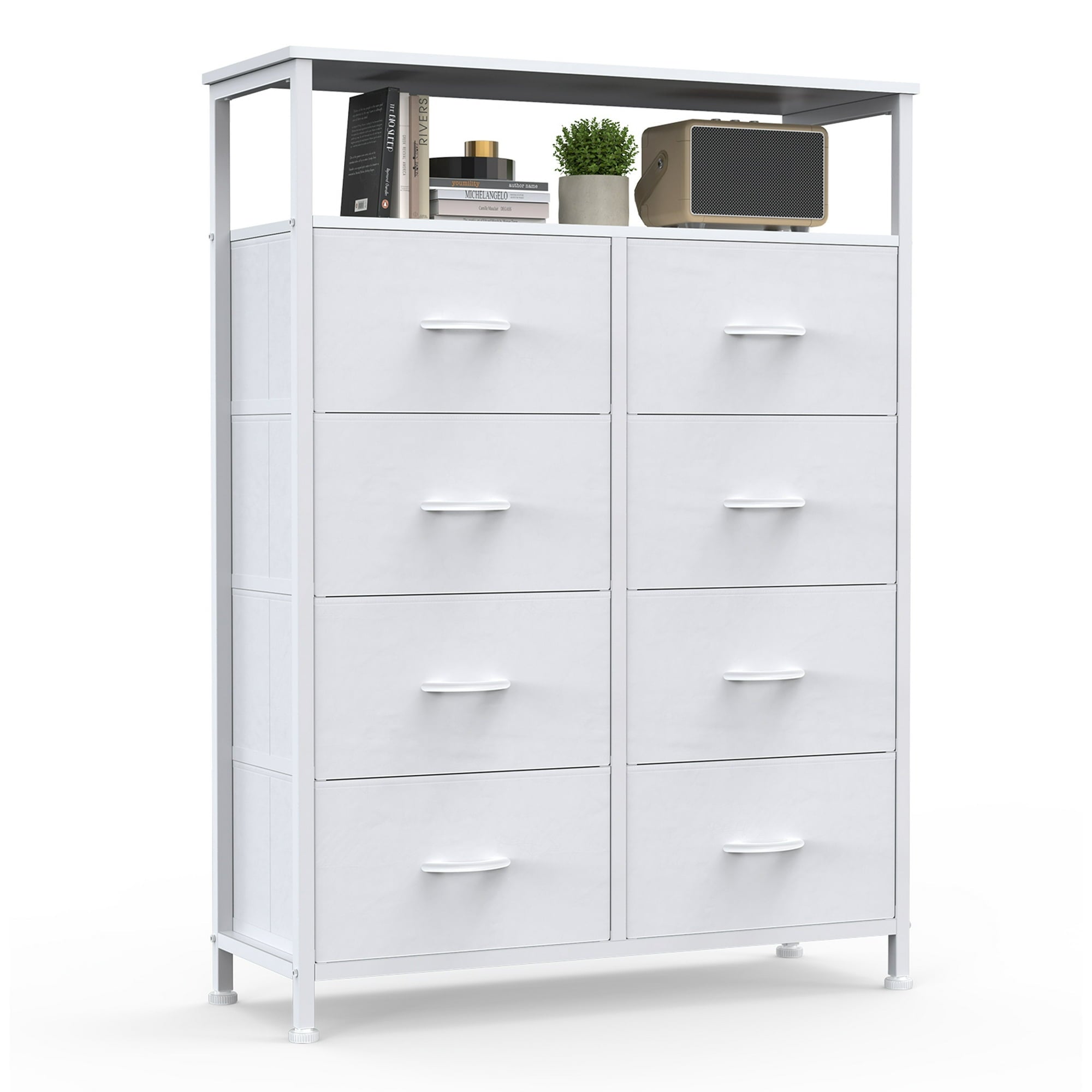 edx 8 Drawers Fabric Dresser, Clothes Storing, Storage Tower Organizer