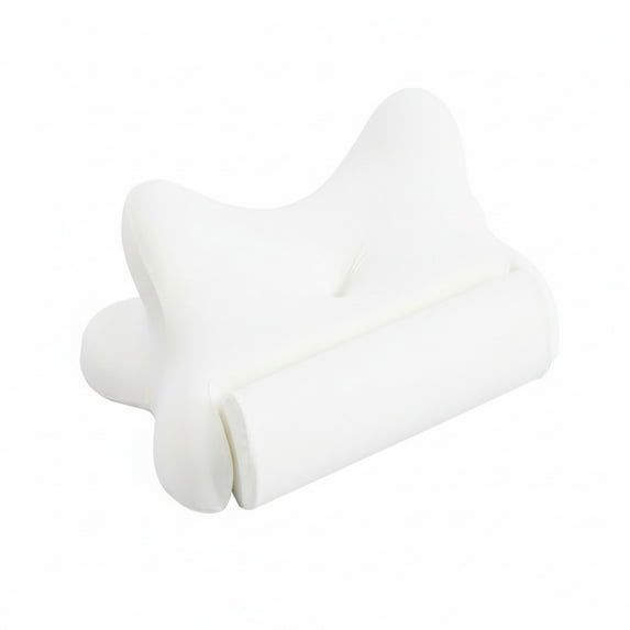 EDX Queen Size Cervical Pillows Memory Foam Bed Pillow for Neck Pain Relief- Removable Cover