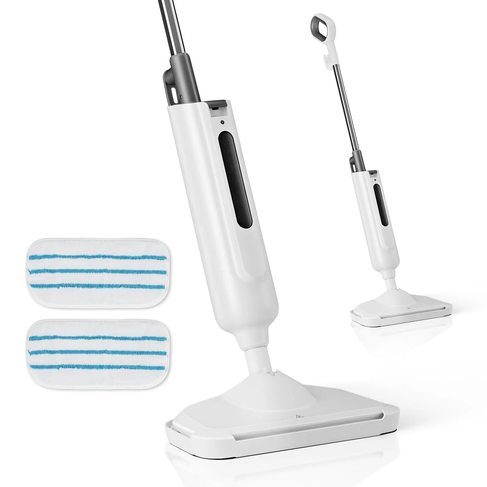 EDX Steam Mop, Lightweight Floor Steamer Cleaner with 2 Washable Pad for Floor Cleaning