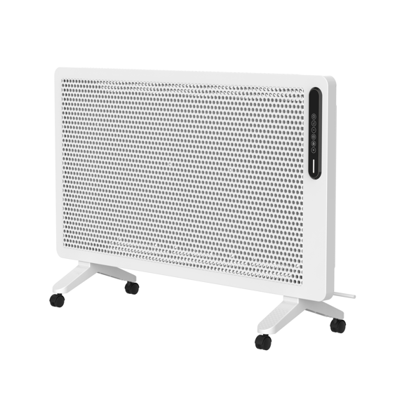 Gianna 1500W Electric Space Heater,Full Panel Convection Heater with Remote Control,Wall Mounted or Freestanding,Adjustable Thermostat,25H Timer,Overheat&Tip-Over Protection