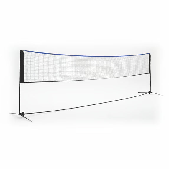 edx Portable Badminton Net Set - 10FT Adjustable Height for Outdoor & Indoor Use, Includes Carry Bag, Easy Setup No Tools Needed