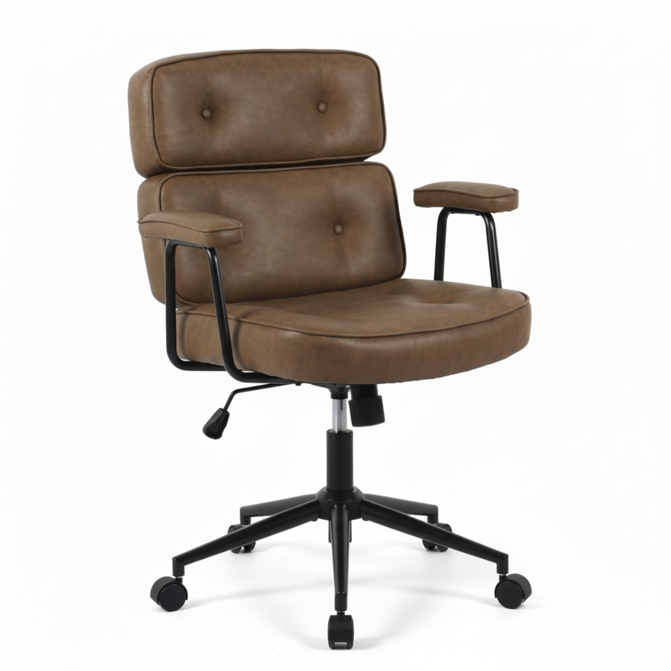 EDX Home Office Desk Chair Ergonomic Computer Chair with Lumbar Support Adjustable Height Rolling Swivel Executive Task Armrests Chair