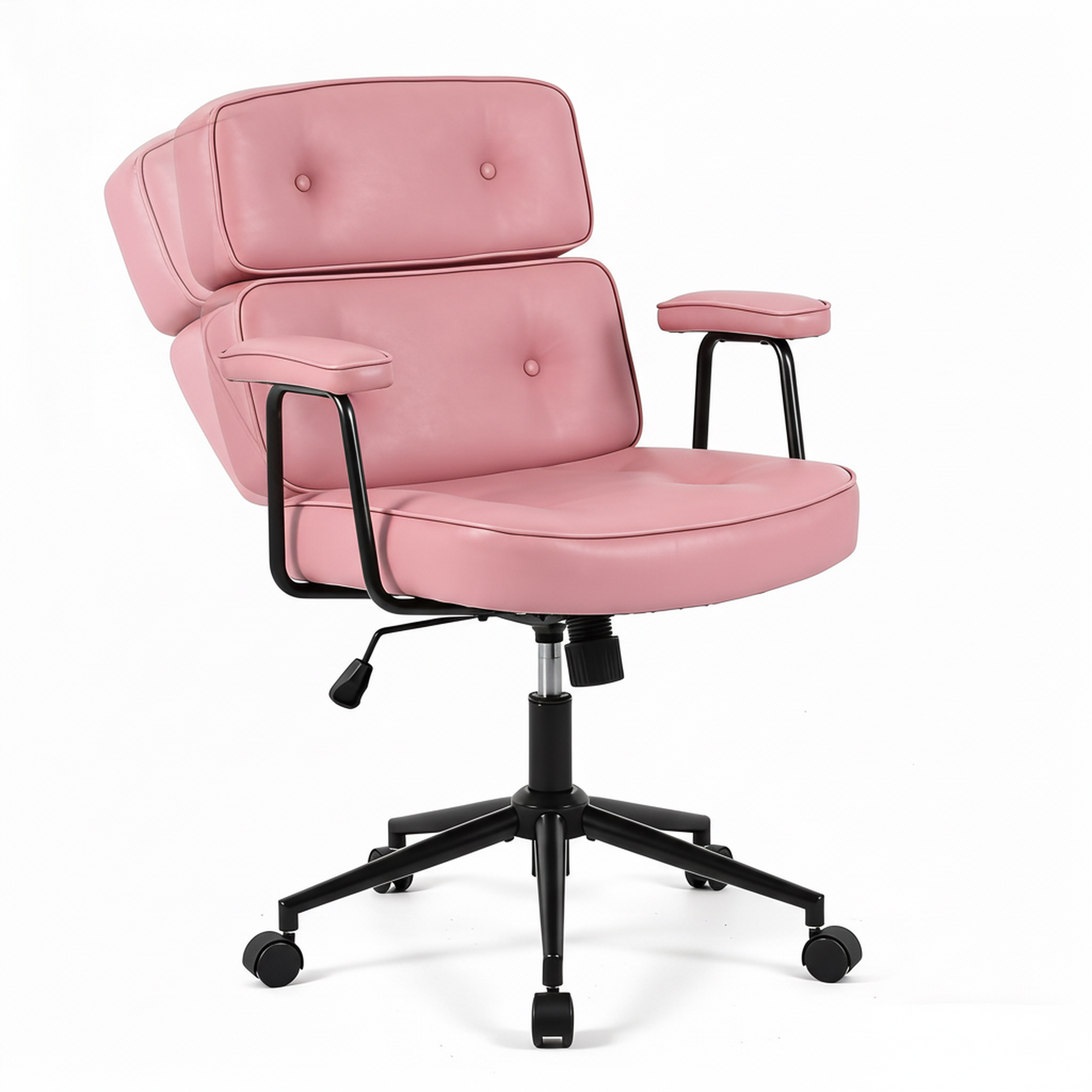 EDX Home Office Desk Chair Ergonomic Computer Chair with Lumbar Support Adjustable Height Rolling Swivel Executive Task Armrests Chair