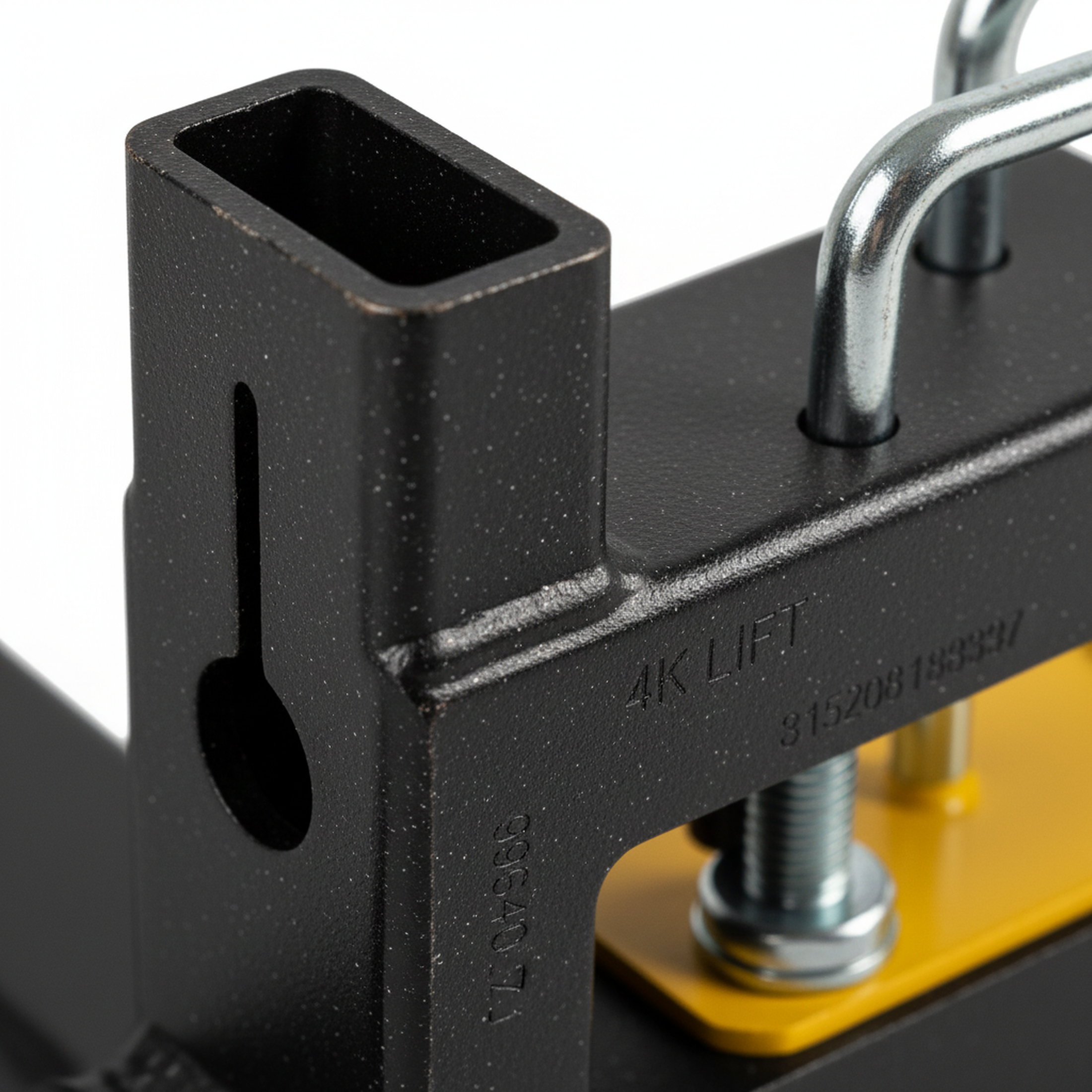 EDX  Clamp On Pallet Forks, Heavy Duty Quick Attach, Adjustable Stabilizer Bar for Tractor Attachments, Skid Steer & Loader Bucket