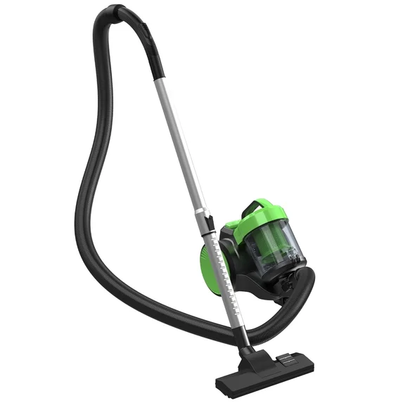 edx Canister Vacuum Cleaner, 1000W Bagless Vacuum Cleaners, 16Kpa Suction with 1.8L Dust Cup for Hard Floors, Carpet