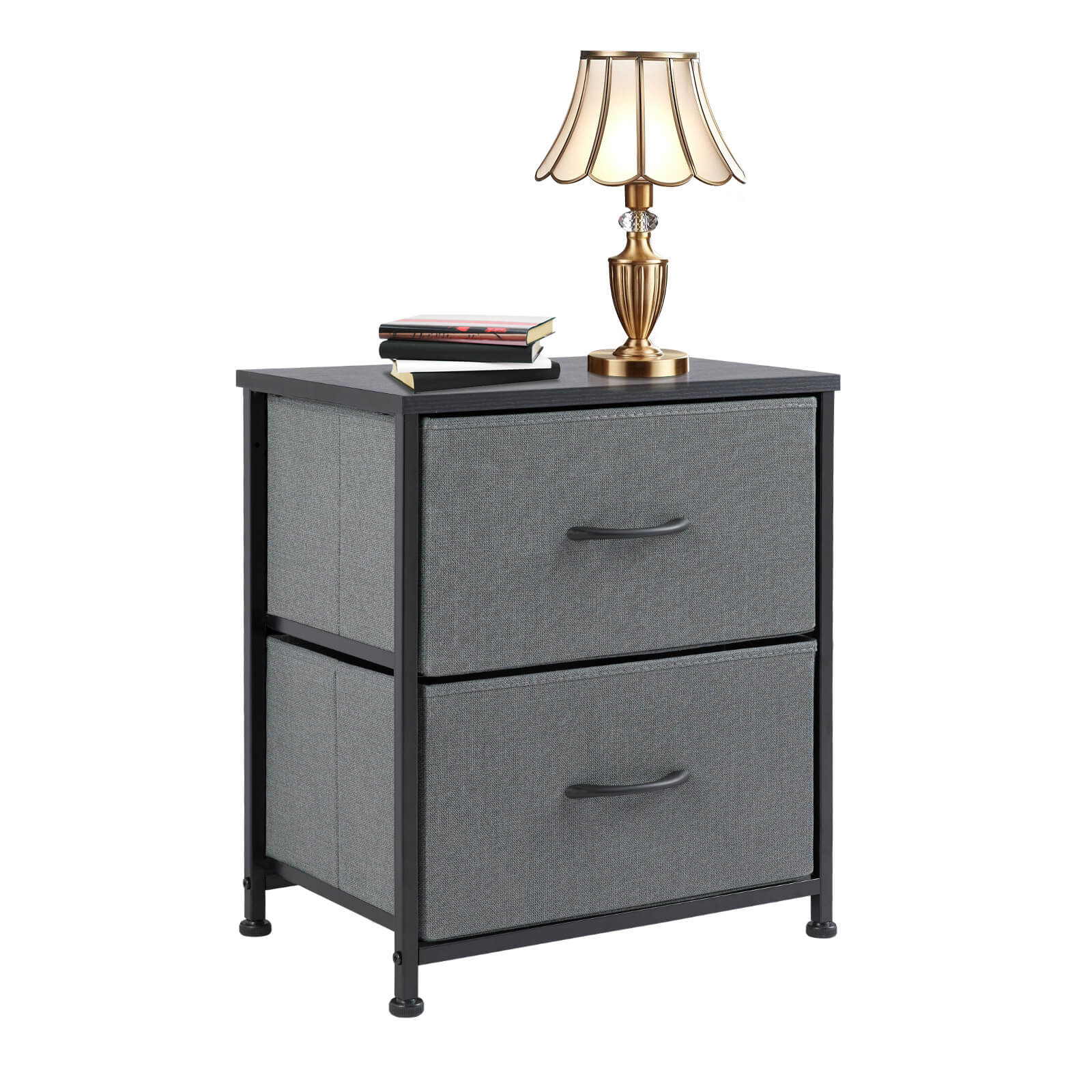 edx Drawers Dresser Chest of Drawers,Metal Frame and Wood Top