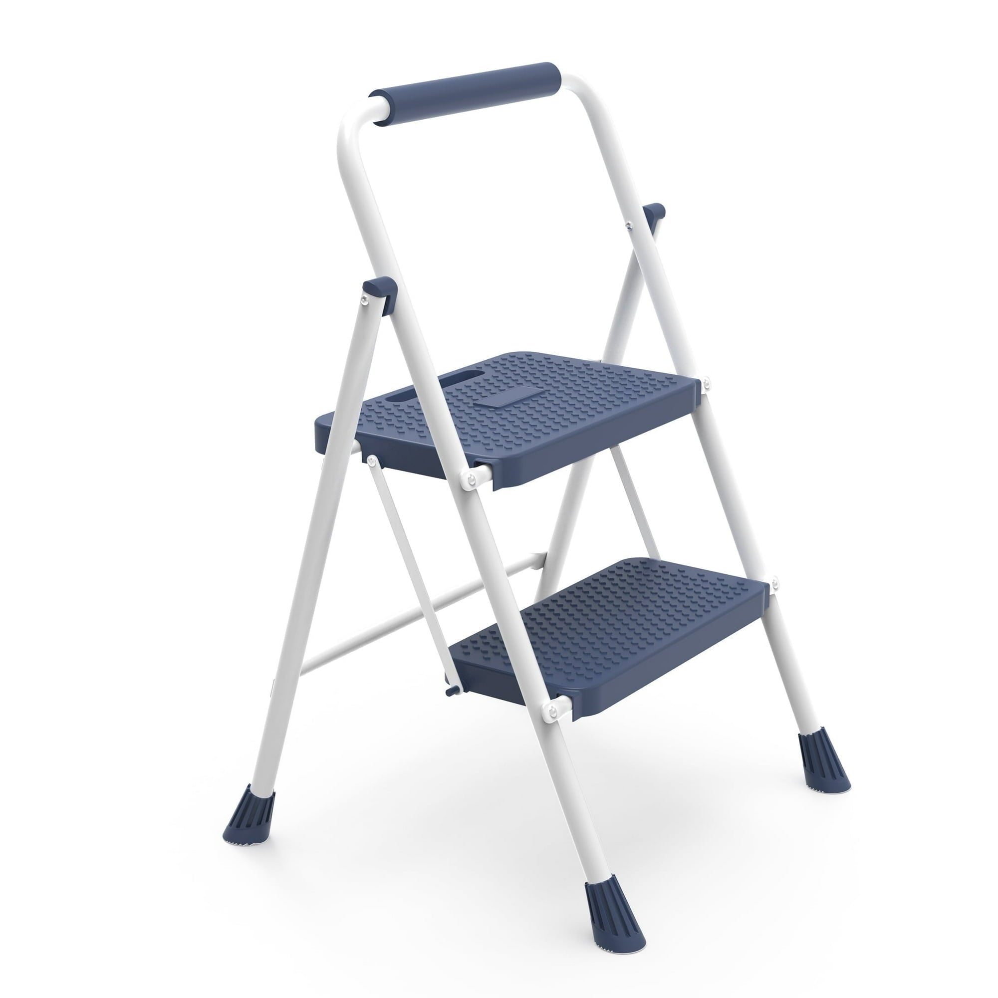 edx Step Ladder, Portable Folding Step Stool Heavy Duty, Anti-Slip, Lightweight 800Lbs Capacity, For Kitchen, Garage & Outdoor Use