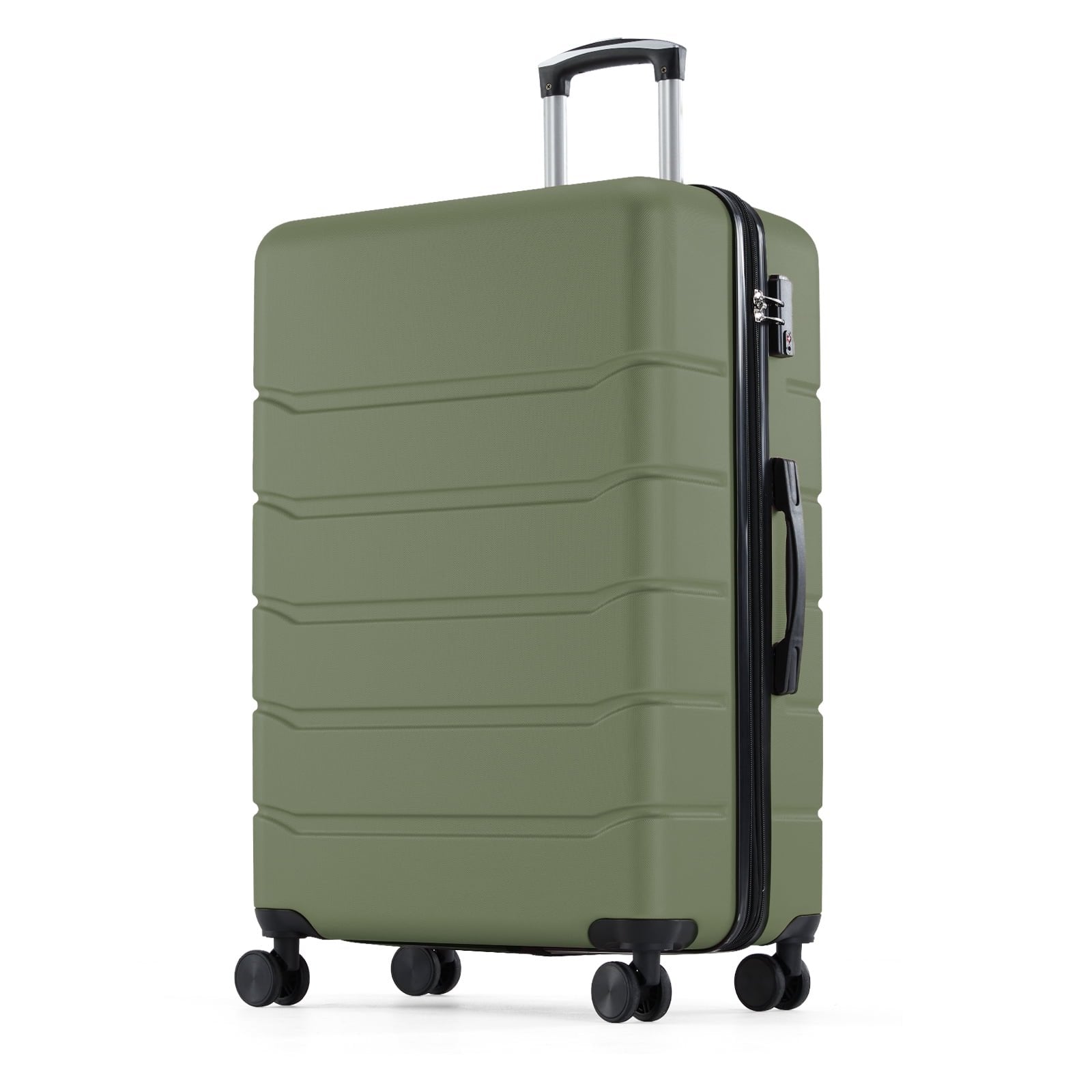 edx Hardside Carry on Luggage with Spinner Wheels, Hard Shell ABS Suitcase, Lightweight Expandable Rolling Luggage