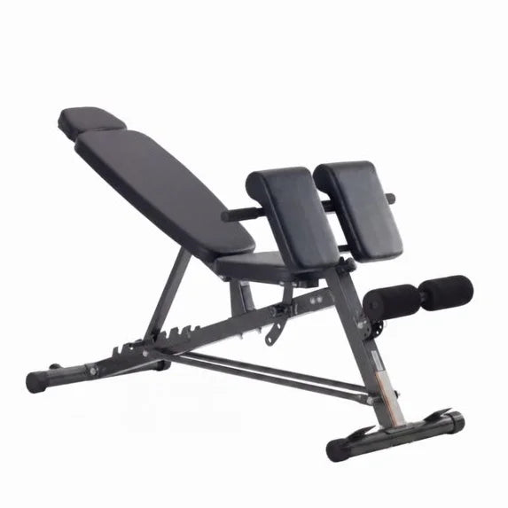 edx Adjustable Weight Bench, Foldable Workout Bench with Back Extension, Incline/Decline/Flat Bench, 700lbs Roman Chair for Full Body Workout