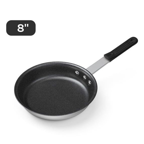 edx Ceramic Nonstick Frying Pan, Egg Pan, Aluminum Pans with Stainless Steel Base, Nonstick Pan Skillet, Oven & Dishwasher Safe