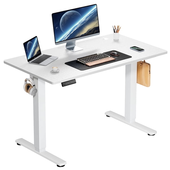 edx Electric Standing Desk, Height Adjustable Desk, Ergonomic Stand up Desk with Memory Preset for Home Office