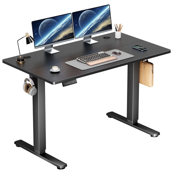 edx Electric Standing Desk, Height Adjustable Desk, Ergonomic Stand up Desk with Memory Preset for Home Office