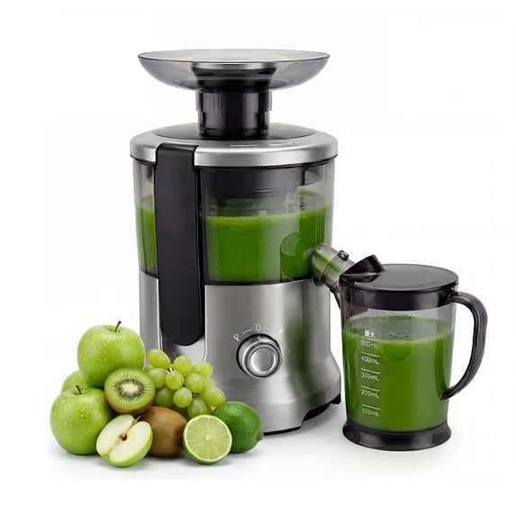 EDX Cone Citrus Juicer, 60dB Quiet Operation, Perfect for Orange Juice & All Citrus Fruits, Home Kitchen Essential