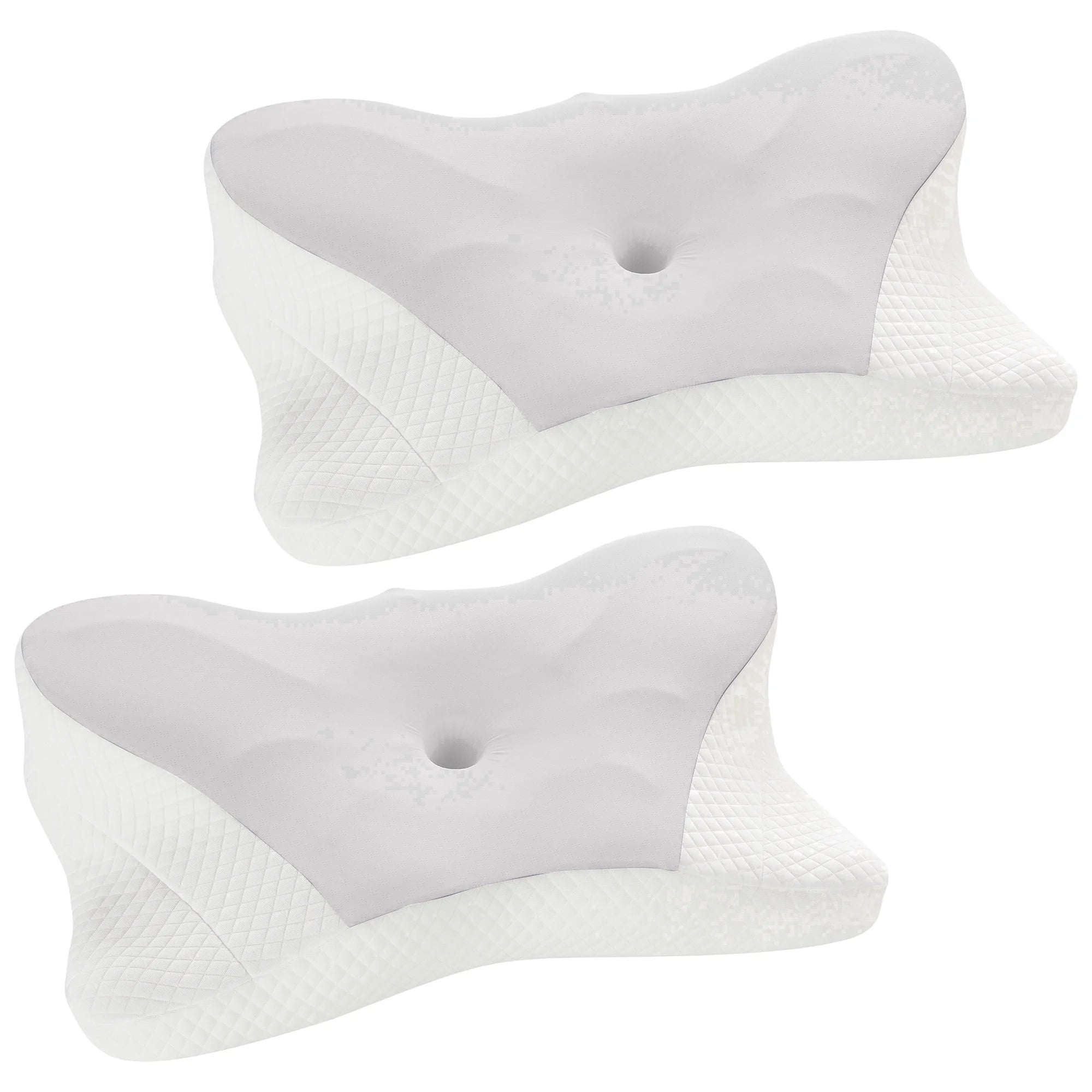 edx Bed Pillow Effective Pain Relief Cooling Pillow for Neck Support, Ergonomic Contour Memory Foam Cervical Neck Pillow for Side Back Stomach Sleepers