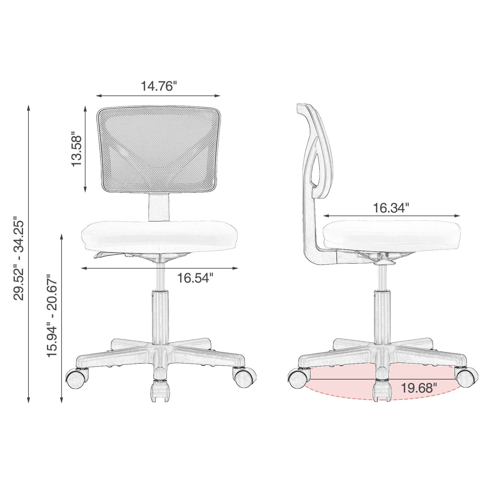 low-back-office-swivel-chair#Color_Pink