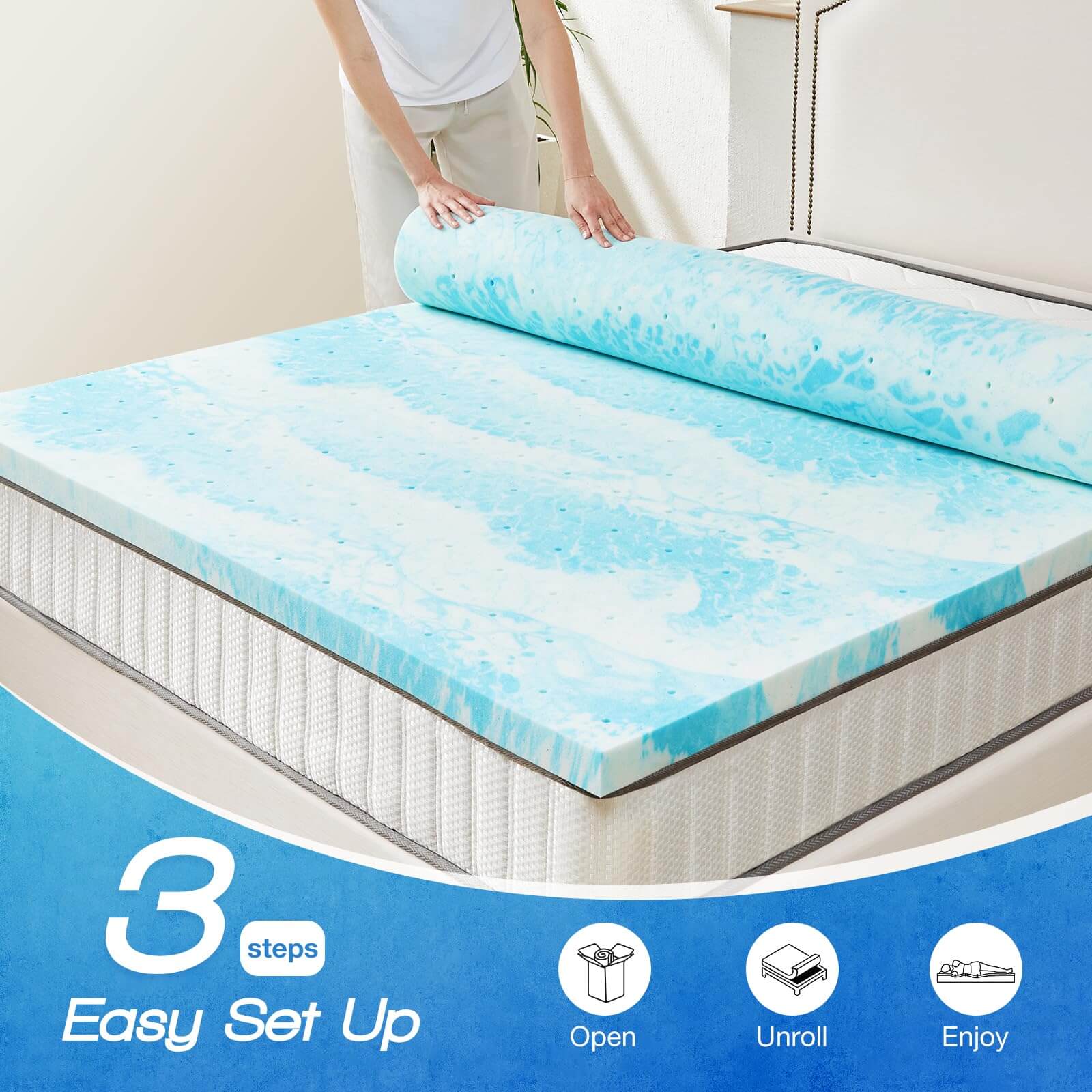 memory-foam-bed-topper#Style_3 Inches#Size_Queen