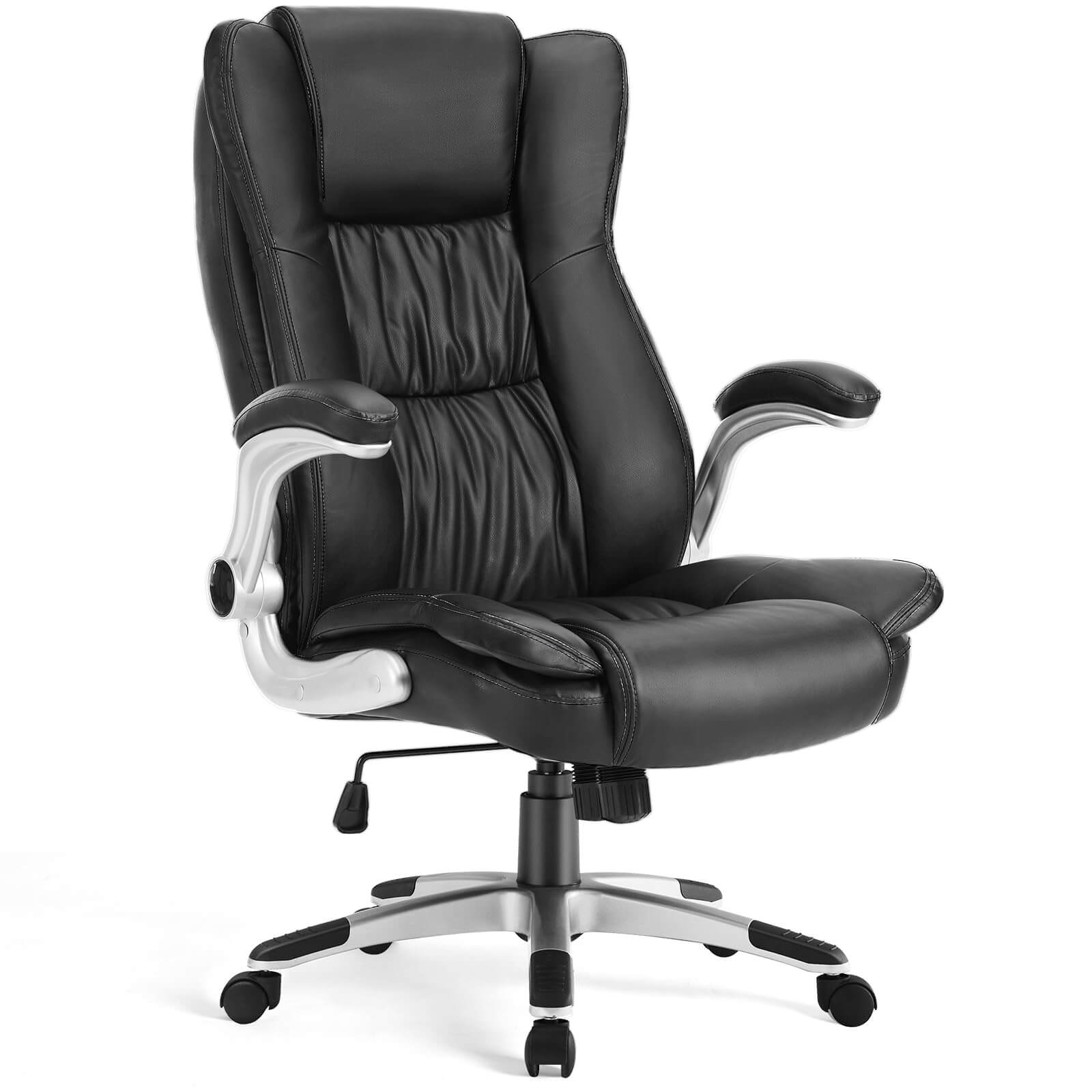 pu-leather-office-chair-flip-up-armrests#Color_Black